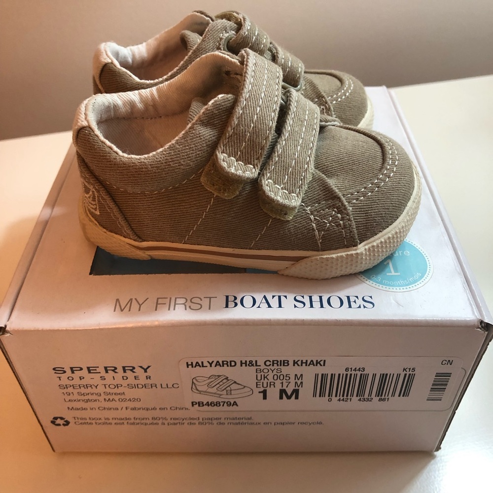 Like New Sperry “My First Boat Shoe”
